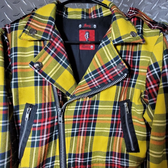 2FOR$40 Mercy checkered prep jacket - Picture 4 of 6
